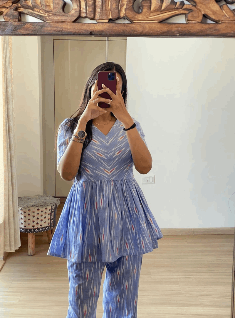 JAL IKAT CO-ORD SET