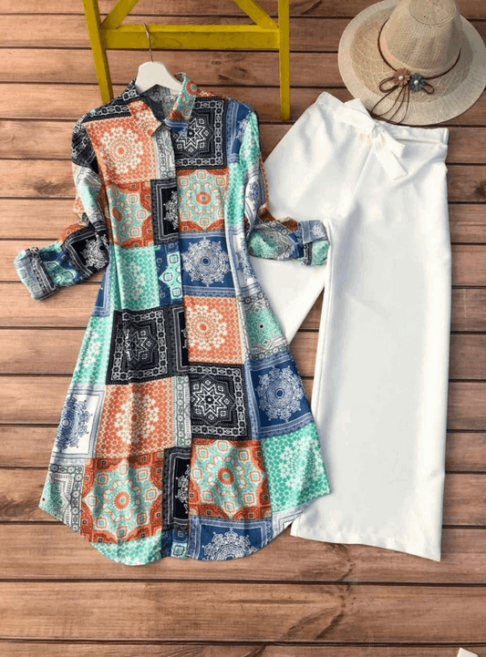 Ethnic Motifs Printed Kurta Set