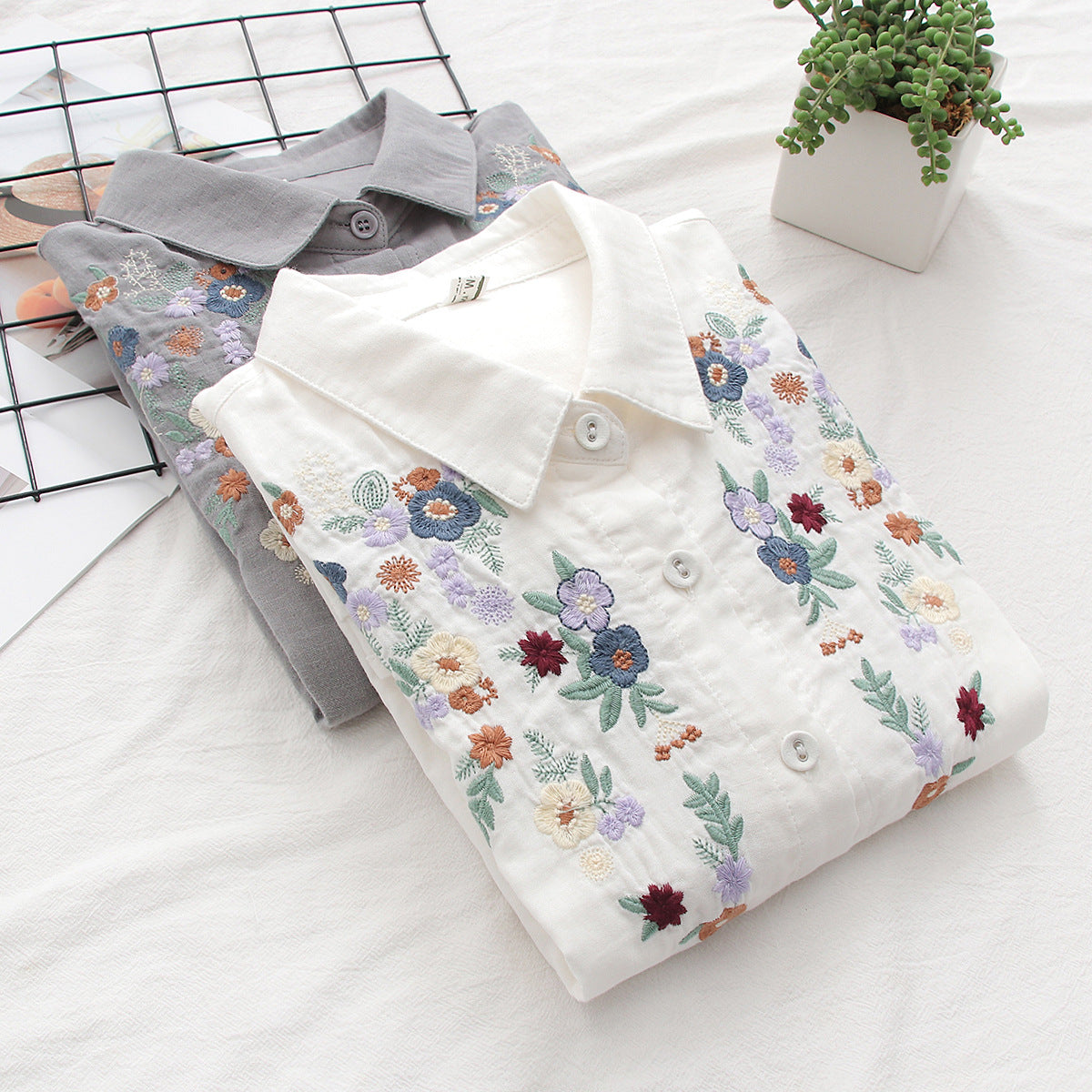 Women Rabbit Charm Shirt