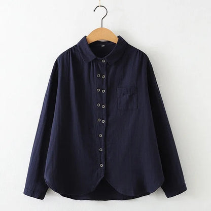 Arrys Cotton Yarn Shirts Women Fashion Tops